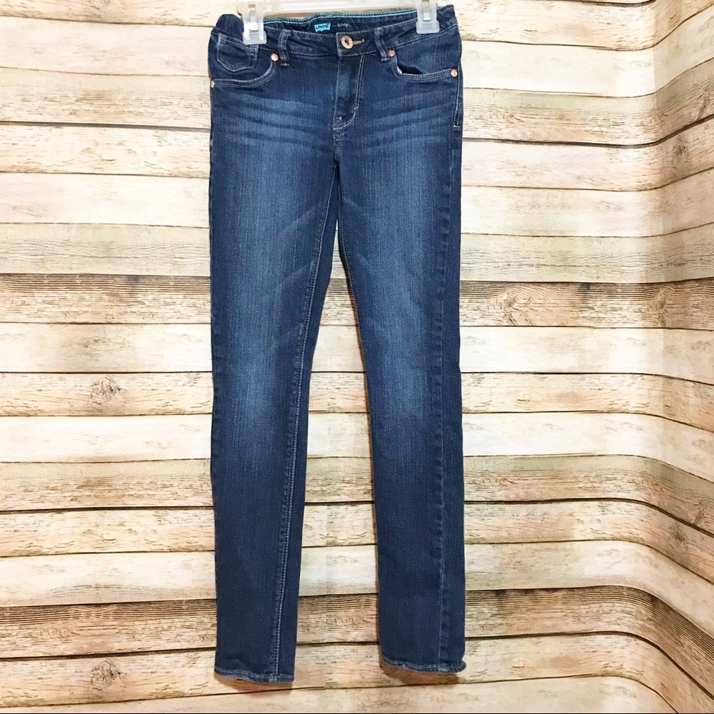 Levi’s Girls 10 Slim denim skinny jeans